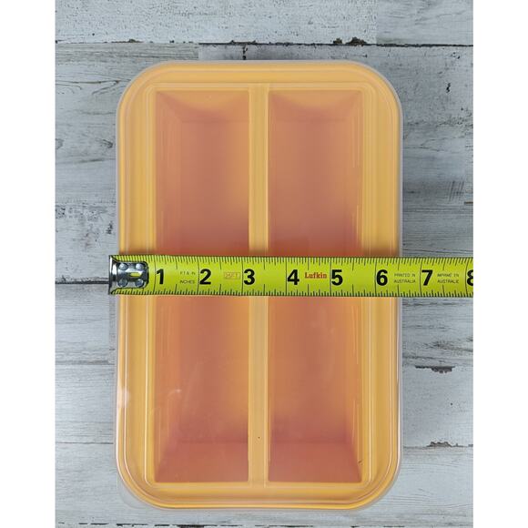 BANGP 1-Cup Silicone Freezing Tray With Lid Soup Portion Freezer Molds - Picture 7 of 8